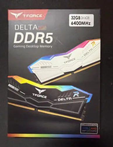 T-FORCE DELTA RGB 32GB (2x16GB) DDR5-6400 ECC DIMM FF3D532G6400HC38JDC01