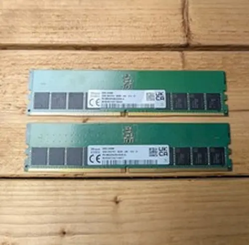 SK Hynix 64GB (2x32GB) DDR5 5600MHz PC5-44800 UDIMM Memory RAM HMCG88AGBUA084N