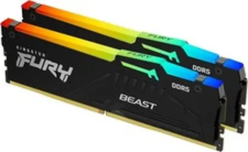 Kingston FURY Beast RGB 32GB (2x16GB) 6000MT/s DDR5 CL36 Desktop Memory Kit™