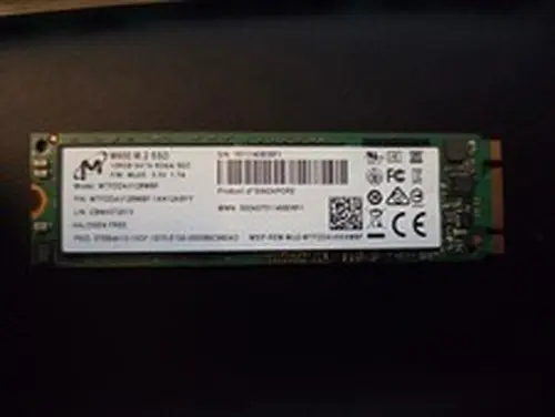 MICRON MTFDDAV128MBF M600 M.2 SATA SSD 128GB SATA 6Gb/s 1AN12ABYY