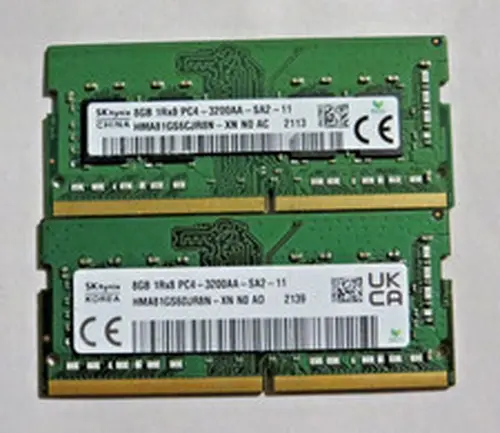 16GB Kit 2x8GB DDR4 3200MHz PC4-25600 Laptop RAM Memory SK Hynix SO-DIMM Pair
