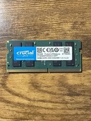 Crucial 32GB DDR4 SDRAM Memory (CT32G4SFD8266)
