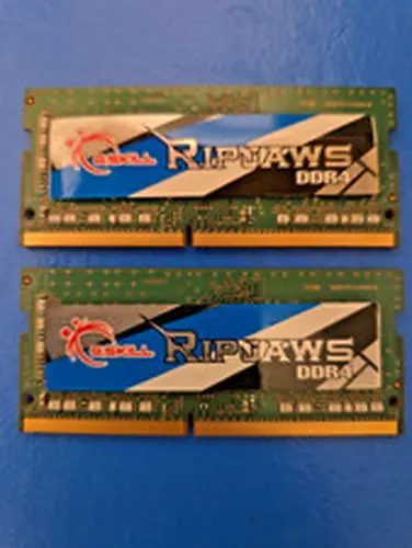 G.SKILL Ripjaws 16GB 2x8GB DDR4-2133 CL15 SO-DIMM Laptop RAM F4-2133C15D-16GRS