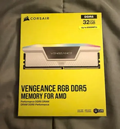 Corsair Vengeance RGB DDR5 32GB (2x16GB) 6000 DIMM AMD EXPO Intel XMP