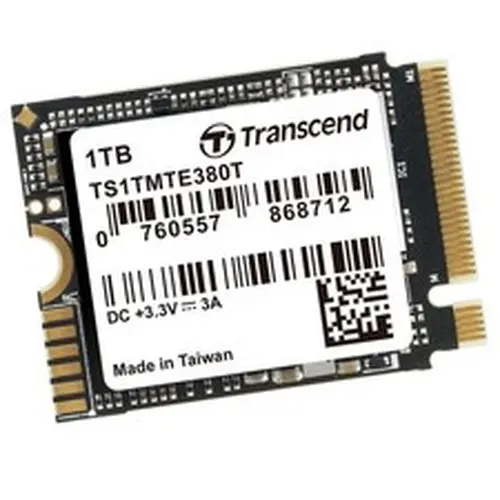 Transcend MTE380T 1TB SED TCG Opal 2.0 112L 3D NVMe PCIe Gen4 x4 M.2 2230 SSD