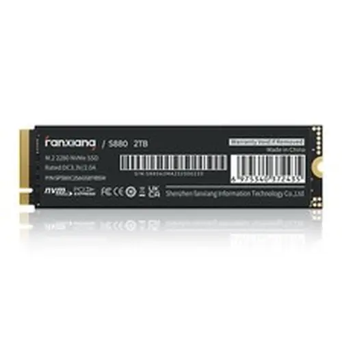 Fanxiang M.2 NVMe 2TB SSD PS5 Heat Sink Gaming SSD PCIe 4.0 Solid State Drives