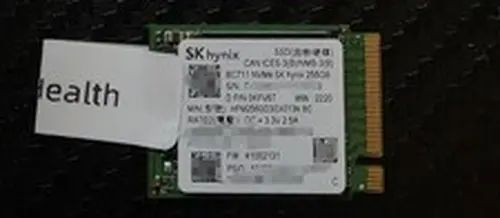 SK Hynix BC711 256GB NVMe M.2 2230 SSD (97% Health)