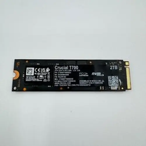 Crucial T700 2TB NVMe Gen5x4 M.2 2280 SSD 100% Health 14166H [PT1229]