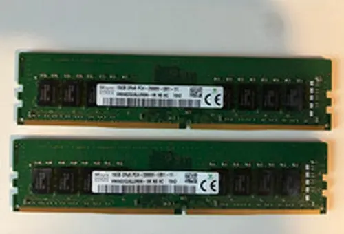SK hynix 32GB (2x16GB) DDR4 UDIMM 2666MHz Desktop Memory RAM