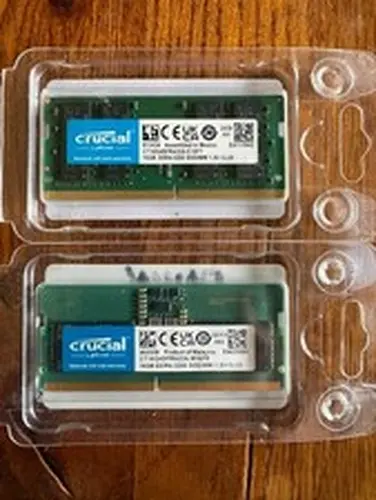 Crucial 32GB (2x16GB) 3200MHz 260-pin SODIMM DDR4 RAM Memory Kit