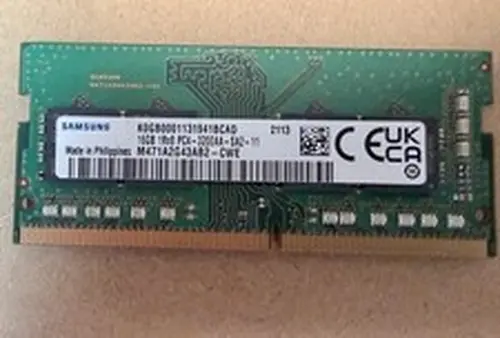 Samsung 16GB DDR4-3200 PC4-3200AA SODIMM Laptop RAM M471A2G43AB2-CWE