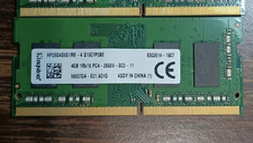 Kingston 4GB DDR4 SO-DIMM 260Pin Memory Kit - 1Rx16 PC4-2666V-SC0-11