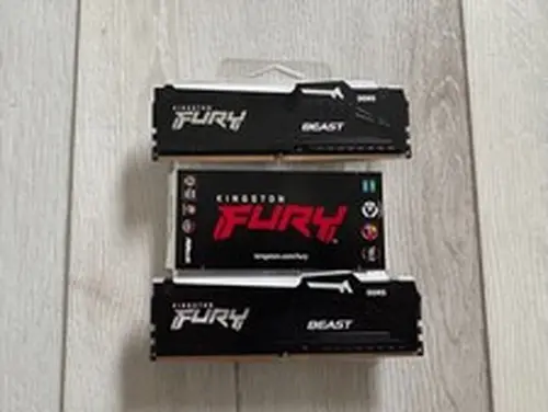 Kingston FURY Beast RGB 16GB (2x8GB) DDR5-5200 1Rx16 XMP HP52U40S6MA-8FRAE