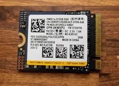Samsung Dell PM9C1a 512GB M.2 2230 PCIe Gen 4 x4 NVMe SSD MZ-9L8512C 0KWVP3
