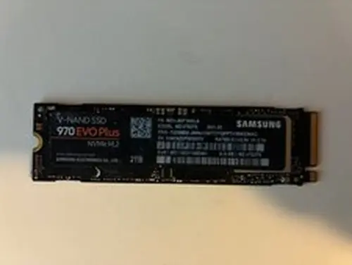 Samsung 970 EVO Plus 2TB SSD M.2 NVMe PCIe 2280 | 3,500 MB/s | 62% Health