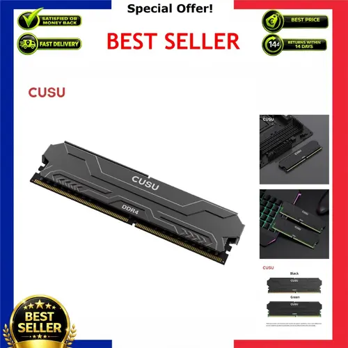 CUSU DDR4 Desktop RAM 3200MHz 8GB 16GB UDIMM Memory Kit for PC Motherboard 12GB