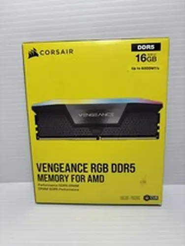 CORSAIR - VENGEANCE RGB DDR5 16GB (2 x 8GB) DDR5 6000 CL36-44-44-96 1.35V Int...