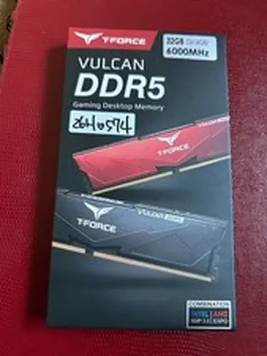 T-Force Gaming Desktop Memory (RAM) 16 x 2 (32 GB), 6000MHz, Vulcan DDR5