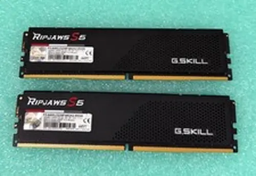 G.SKILL Ripjaws S5 96GB (2x48GB) DDR5-6400 CL32 XMP F5-6400J3239F48GX2-RS5K