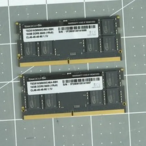 TEAMGROUP 32GB (2x16GB) DDR5 5600MHz CL46 1Rx8 SODIMM Laptop RAM