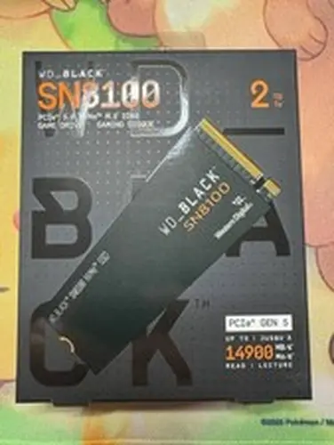 WD_BLACK SN8100 2TB NVMe M.2 SSD PCIe Gen 5.0x4 – High Performance Storage Drive