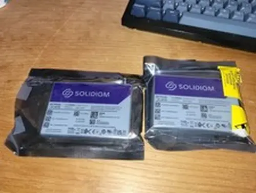 Solidigm D5-P5336 61.44TB U.2 NVMe SSD - 99% health