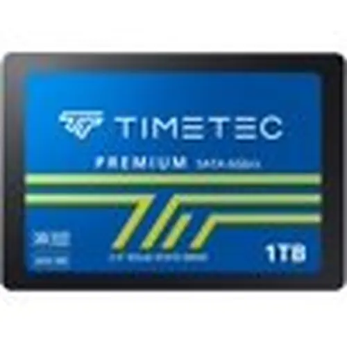 Timetec 1TB SSD 3D NAND TLC SATA III 6Gb/s 2.5 Inch 7mm (0.28") 800TBW Read Speed Up to 550 MB/s SLC Cache Performance Boost Internal Solid State Drive for PC Computer Desktop and Laptop (1TB) 1TB 2.5 inch SATA TLC