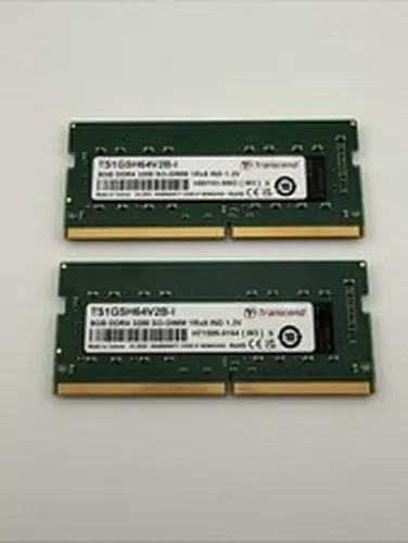 16GB(2 x 8GB) Transcend TS1GSH64V2B-I DDR4-3200 Laptop SO-DIMM RAM