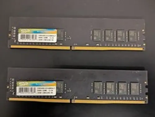 2x Silicon Power 16GB DDR4-3200 PC4-25600 Desktop RAM 32GB CL16 SP016GXLZU320BSA