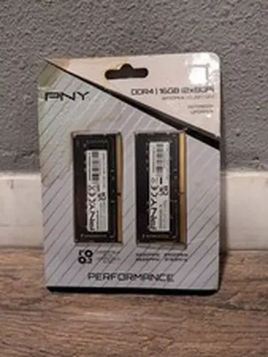 PNY 16GB 2x8GB DDR4 3200MHz PC4-25600 CL22 SODIMM RAM Kit MN16GK2D43200 +MemTest