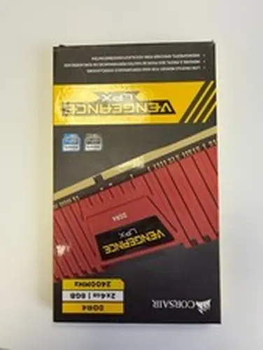Corsair Vengeance LPX Red 8GB (2x4GB) DDR4 2400MHz CL16 Desktop RAM Memory Kit