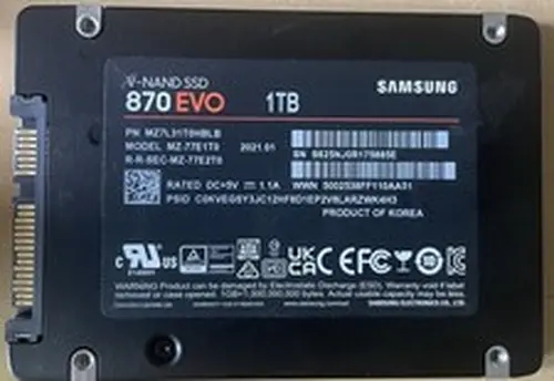 Samsung 870 EVO 1TB 2.5" SATA III Internal SSD