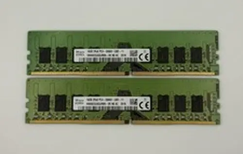Lot of 2 SK HYNIX 16GB 2RX8 PC4-2666V HMA82GU6DJR8N-VK DDR4 UDIMM PC