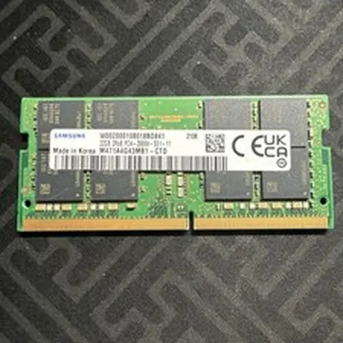 Samsung 32GB DDR4 2666 MHz PC4-21300 Laptop RAM M471A4G43MB1-CTD