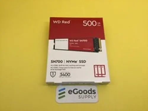 WD Red SN700 500GB NVMe PCIe Gen3 M.2 2280 Internal NAS SSD WDS500G1R0C New