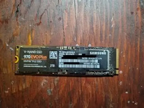 Samsung 970 EVO Plus 2TB NVMe M.2 SSD PCIe 3.0, 100% Health, Very Low Writes