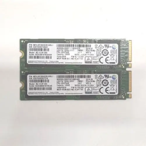 Lot of 2 Samsung PM961 128GB NVMe M.2 2280 PCIe SSD MZ-VLW1280 TH591