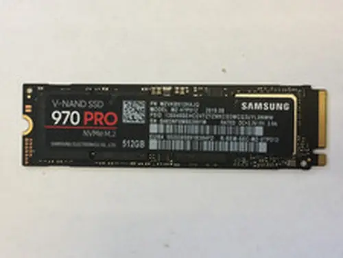 Samsung 970 PRO 512GB M.2 NVMe 2280 MLC SSD MZ-V7P512 | Very Good health