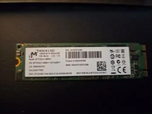 MICRON MTFDDAV128MAY M550 M.2 SATA SSD SED 128GB SATA 6Gb/s 1AH12ABYY