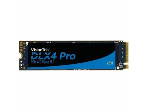VisionTek 2 TB DLX4 Pro Solid State Drive M.2 2280 Internal PCI Express NVMe PCI Express NVMe 4.0 x4 Model 901710