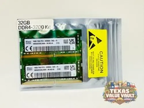SK hynix 32GB (2x16GB) 1Rx8 (PC4-25600) DDR4-3200 MHz SODIMM RAM Laptop Memory