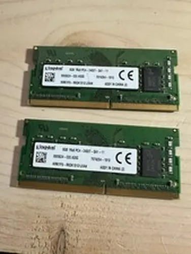 LOT OF 2 Kingston 8GB 1Rx8 PC4-2400T-SA1-11 SODIMM Laptop RAM 9995624-033.A00G