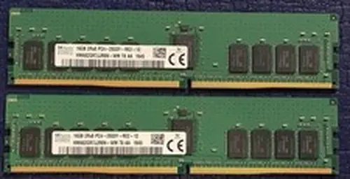 SK Hynix 32GB 2x16GB DDR4-2933 ECC REG RDIMM 2Rx8 HMA82GR7JJR8N-WM