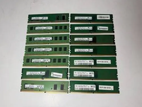 DDR4 Lot of 14- 4GB each Memory PC4-2133P/2400T/2666V/3200AA Mixed Brands