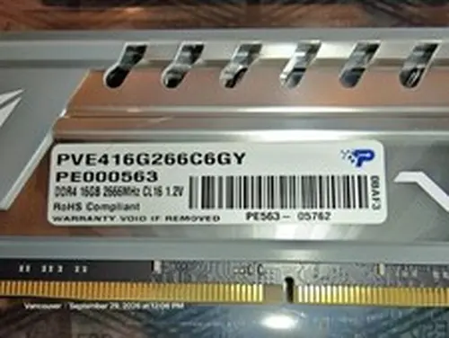 Patriot Viper Steel 16GB (1x16GB) RAM DDR4 2666MHz, PVE416G266C6GY