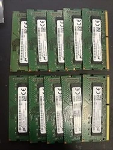 Lot of 10 Micron 8GB 1Rx8 PC4-2400T DDR4 Memory