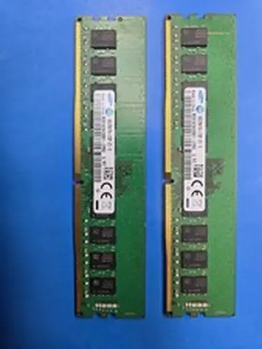 Samsung 32GB (2x16GB) DDR4-2133 PC4-17000 ECC UDIMM M391A2K43BB1-CPBQ !