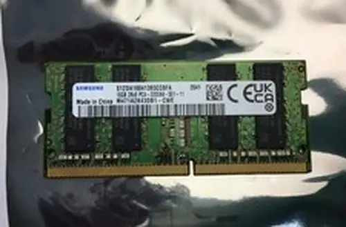 Samsung 16GB PC4-25600 DDR4-3200 CL22 SoDimm 1.2V Memory RAM M471A2K43DB1-CWE
