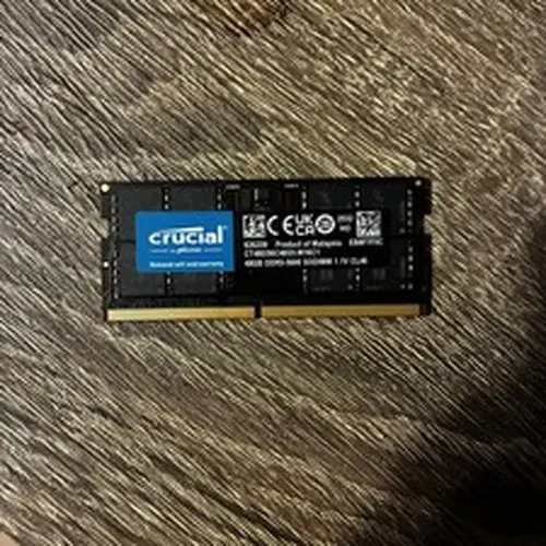 Crucial 48GB DDR5 RAM 5600MHz 262-Pin Laptop Memory 5600 SODIMM CT48G56C46S5