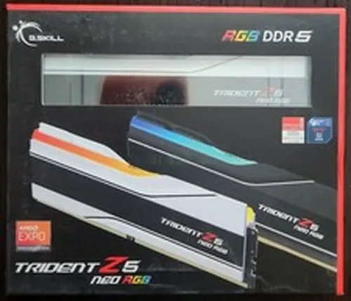 NEW G.SKILL TRIDENT Z5 RGB 64GB (2 x 32GB) DDR5 CL30 6000MHZ RAM MEMORY WHITE